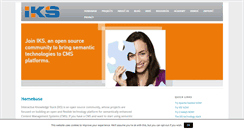Desktop Screenshot of iks-project.eu